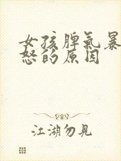 女孩脾气暴躁易怒的原因