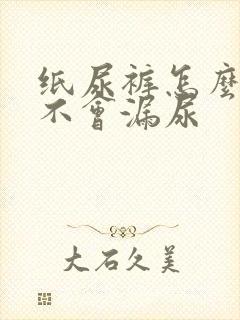 纸尿裤怎么穿才不会漏尿