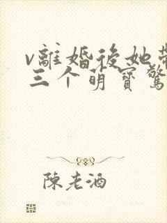 v离婚后她带着三个萌宝惊艳全球