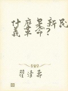 什么是新民主主义革命?