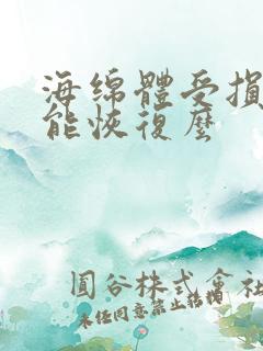 海绵体受损自己能恢复么