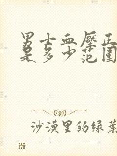 男士血压正常值是多少范围