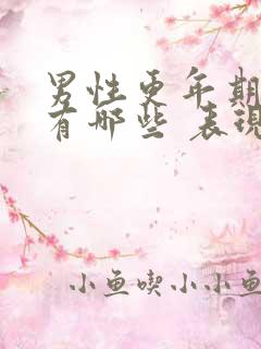 男性更年期症状有哪些 表现