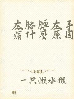 左胳膊左手左肩痛什么原因