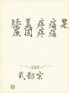 膝盖疼痛是什么原因疼痛