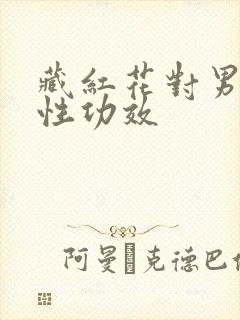 藏红花对男性的性功效