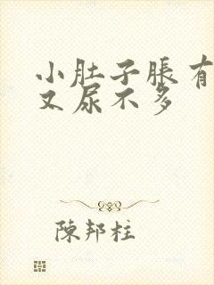 小肚子胀有尿意又尿不多