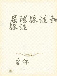 尿球腺液和前列腺液