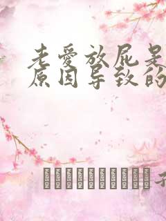 老爱放屁是什么原因导致的