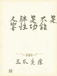 人胖是不是会影响性功能