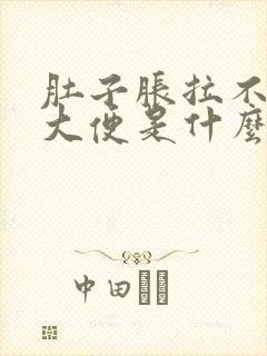 肚子胀拉不出来大便是什么原因