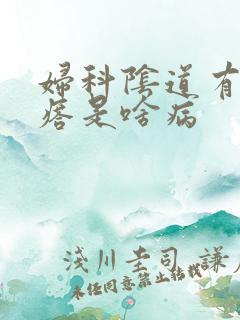 妇科阴道有小疙瘩是啥病