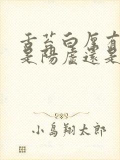 舌苔白厚有齿轮是阳虚还是阴虚?