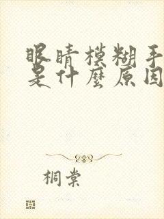 眼睛模糊手发麻是什么原因