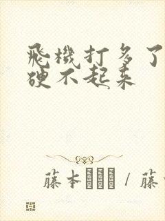 飞机打多了现在硬不起来