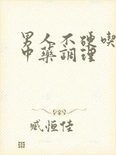 男人不硬吃什么中药调理