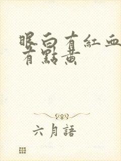 眼白有红血丝还有点黄