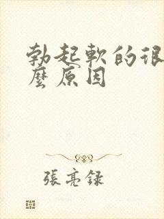 勃起软的很快什么原因