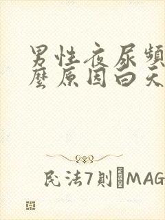 男性夜尿频多什么原因白天正常