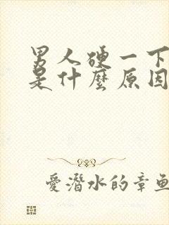 男人硬一下又软是什么原因