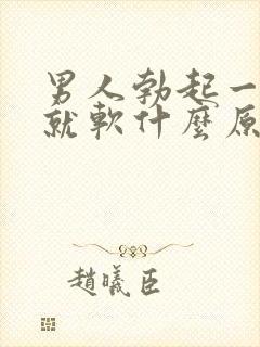 男人勃起一会儿就软什么原因