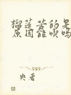 榴莲苦的是什么原因能吃吗