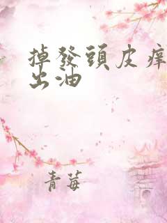 掉发头皮痒头发出油