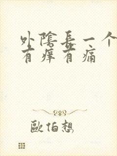 外阴长一个疙瘩有痒有痛