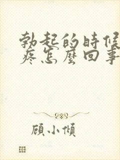 勃起的时候睾丸疼怎么回事