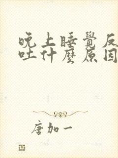 晚上睡觉反胃想吐什么原因