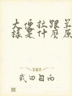 大便拉跟羊屎一样是什么原因