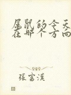 属鼠的今天财运在哪个方向