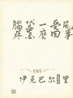 脑袋一受风就头疼怎么回事