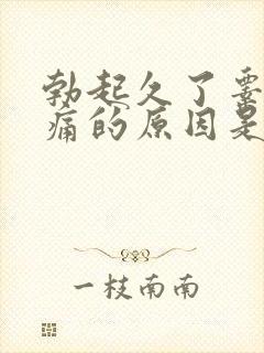 勃起久了睾丸疼痛的原因是什么