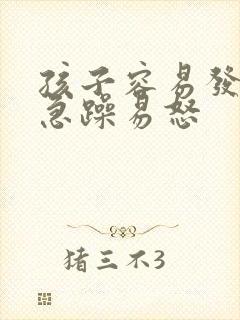 孩子容易发脾气急躁易怒