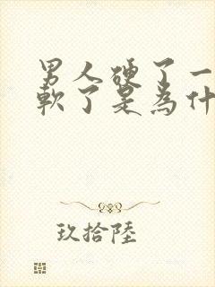 男人硬了一会又软了是为什么