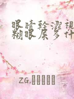 眼睛干涩视力模糊眼屎多什么原因