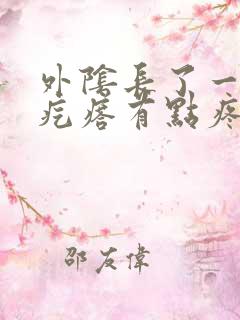 外阴长了一个硬疙瘩有点疼怎么回事