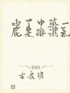 吃了中药一直放屁是排湿气吗