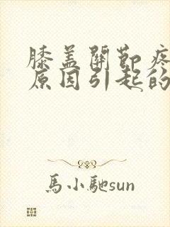 膝盖关节疼什么原因引起的