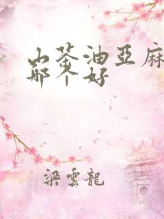 山茶油亚麻籽油哪个好