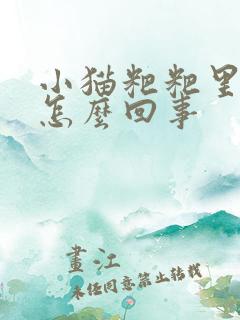 小猫粑粑里有血怎么回事