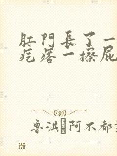 肛门长了一个肉疙瘩一擦屁股就疼