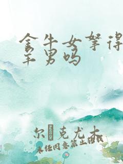 金牛女拿得住白羊男吗