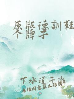 原版德训鞋是哪个牌子