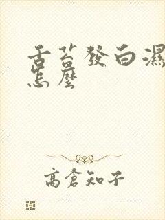 舌苔发白湿气重怎么