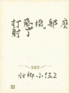 打飞机那么快就射了