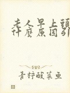 老人早上头晕是什么原因引起的