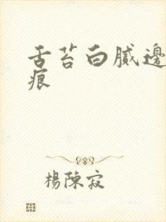 舌苔白腻边上齿痕