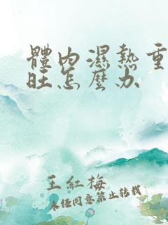 体内湿热重肝火旺怎么办